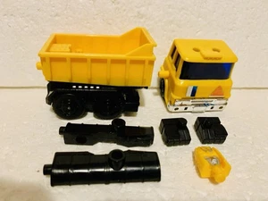 Marchon Road Bots: Loadorr 1986 variante gialla/nera dumper lotto completo RARO - Foto 1 di 1
