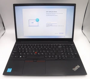 Lenovo ThinkPad E15 Gen 2 i3-1115G4 3.9GHz 8GB RAM 15 in 256GB NVMe Win 11 Pro - Bild 1 von 5