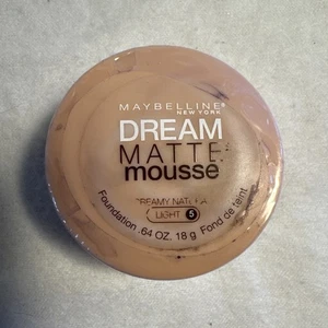 Maybelline Dream Matte Mousse Foundation, Creamy Natural Light 5, 0.5 fl oz - Picture 1 of 3