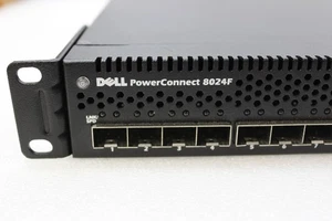 Dell PowerConnect 8024F, 24-Ports 10GSFP+, 4-Ports 1Gb/10GBase-T, RDNT Power - Picture 1 of 5