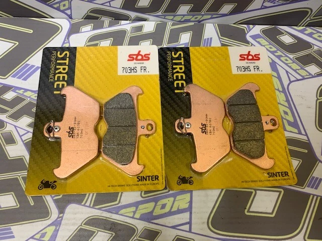 SBS Street Sinter HH Front Brake Pads for BMW K1200LT K1200 LT 1999 2000 NEW — 第 1/1 张图片