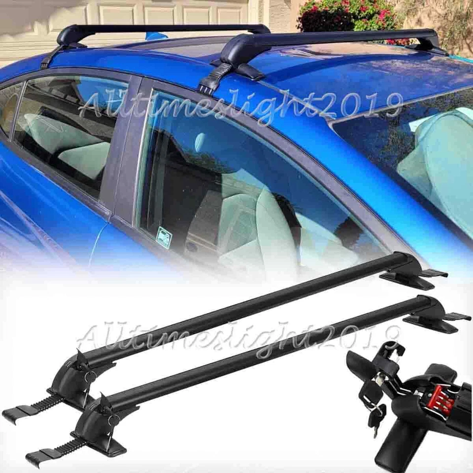 For Hyundai Elantra Sedan 2015-2023 43.3 Top Roof Rack Cross Bar Luggage Carrier Foto 1 de 4