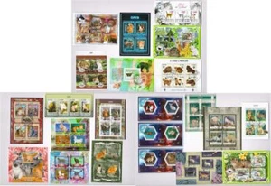 Hojas miniatura de recuerdo para gatos etc x 22 CTO usadas - Imagen 1 de 4