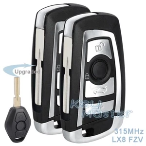 2x for BMW EWS 1998-2009 Upgraded 315MHz ID44 Remote Key Fob FCC: LX8 FZV -HU58 - Foto 1 di 5