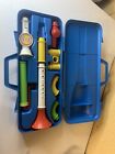 Vintage 1984 Fisher Price Crazy Combo Horn Set #604 with Carrying Case USA MADE