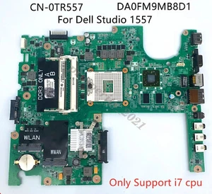 CN-0TR557 0TR557 DA0FM9MB8D1 For DELL Insiron 1557 Intel motherboard Tested Good - Picture 1 of 7