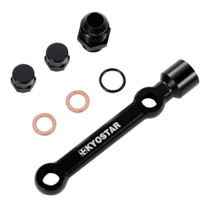KYOSTAR AN10 10AN Fuel Rail Fit Dual 044 Fuel Pump Fit KYOSTAR Surge Tank - Picture 1 of 5