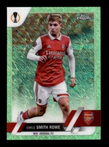 EMILE SMITH ROWE 2022/23 TOPPS CHROME #55 UEFA EUROPA GREEN ETCH #178/399 BD6963 - Picture 1 of 1