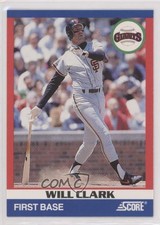 1991 Score 100 Hottest Players Box Set Will Clark #4