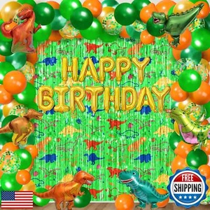 Avezano Dinosaur Birthday Decorations Supplies Kit - 117 Pcs Dino Theme Party - Picture 1 of 5