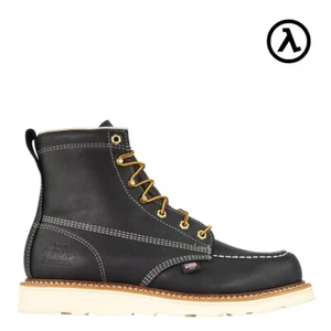 THOROGOOD AMERICAN HERITAGE MOC TOE WEDGE 6" WORK BOOTS 814-6201 - ALL SIZES - Picture 1 of 6