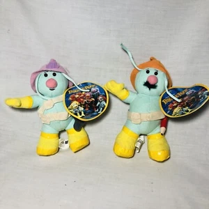 Jim Henson's Muppets NANCO RARE Fraggle Rock Dozers 8" Plush Lot With New Tags - Picture 1 of 9