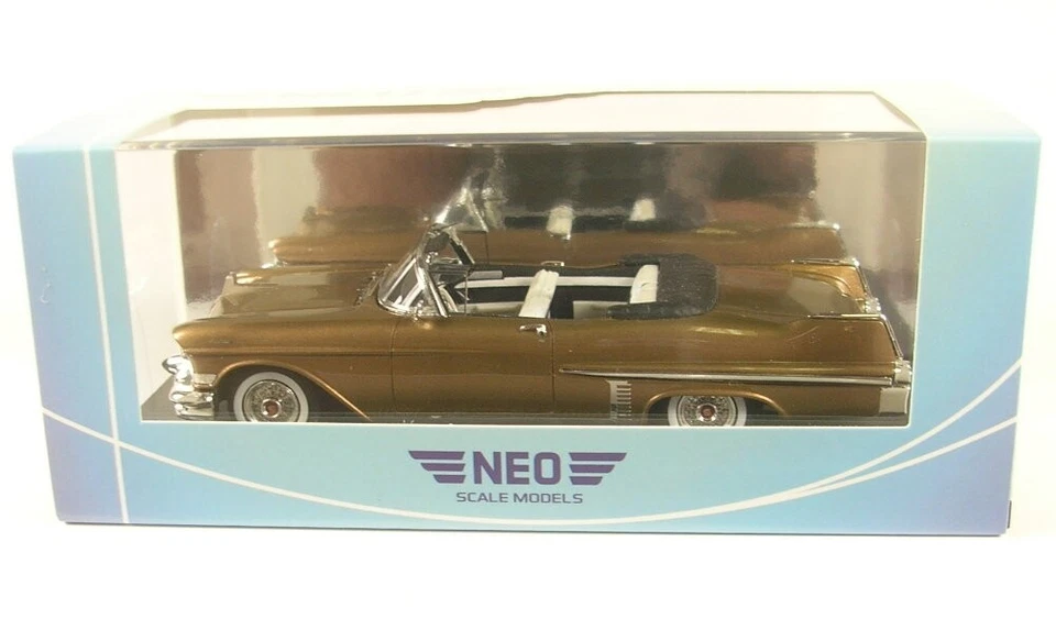 Cadillac Serie 62 Convertible (Braun Metallico) 1957 - 1:43 NEO - Immagine 1 di 1