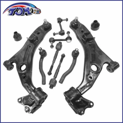 Barra estabilizadora de brazo de control inferior delantero 8 piezas para Ford Edge Lincoln MKX 07-14 Foto 1 de 2