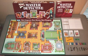 CLUE: MASTER DETECTIVE board game - Parker Brothers 1988 - COMPLETE - Picture 1 of 2