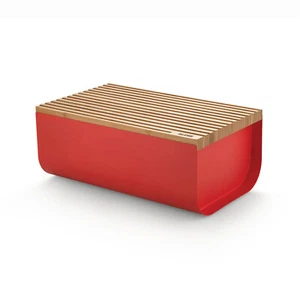 Alessi Mattina Bread box Red BG03 R - Picture 1 of 2
