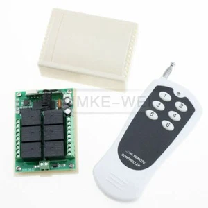 Control remoto de seguridad inalámbrico para garaje doméstico de 6 canales 315 MHz - Imagen 1 de 8