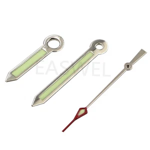 Green Luminous Watch Hands For Seiko SKX007- NH35A/NH36A Movement with Lume HA25 - Picture 1 of 3