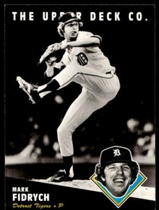 1994 Upper Deck All-Time Heroes 178 Mark Fidrych Detroit Tigers  Baseball Card
