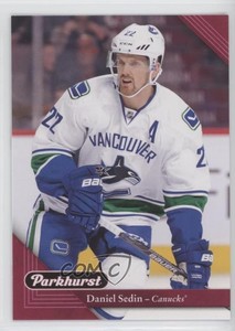 2017-18 Upper Deck Parkhurst Red Daniel Sedin #225 HOF