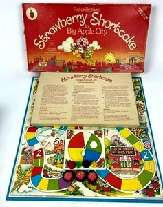 1981 STRAWBERRY SHORTCAKE Board Game Big Apple City  Complete Vintage - Picture 1 of 12
