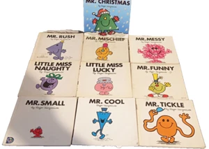 Set of 10 Mr Men / Little Miss books - Roger Hargreaves - Picture 1 of 1