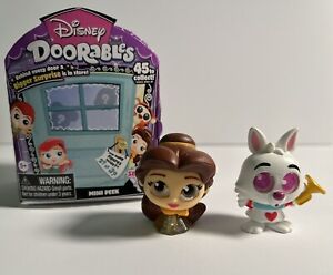 Disney Doorables Series 6 Jeweled Princess Action Figure Belle & White Rabbit