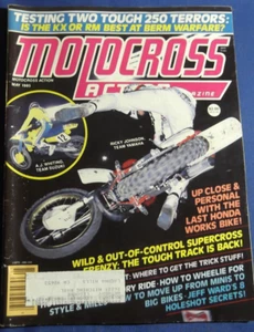 MOTOCROSS ACTION MAGAZIN - MAI 1985 RM250F ANAHEIM HONDA WORKS BIKES WARD - Bild 1 von 7
