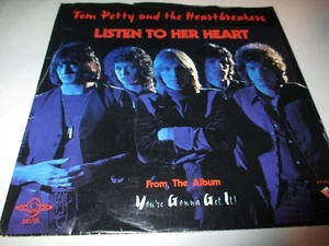 1978 TOM PETTY & THE HEARTBREAKERS Listen To Her Heart US PS 7" ABC VG+/VG - Picture 1 of 4