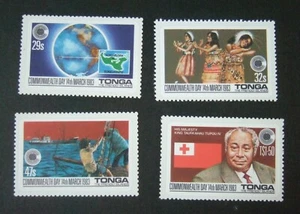 Tonga 1983 Commonwealth Day Trawler ship SG839/42 MNH UM unmounted mint - Bild 1 von 1