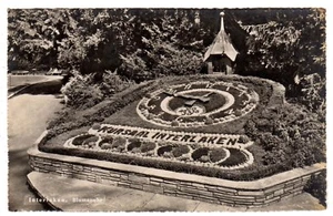 Vintage Postcard Photo Kursaal Interlaken clock Werhli AG Zurich photo card - Picture 1 of 2
