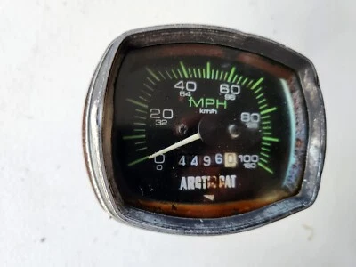 Vintage 1977 Arctic Cat Jag 3000 Snowmobile Speedometer  - Image 1 of 4