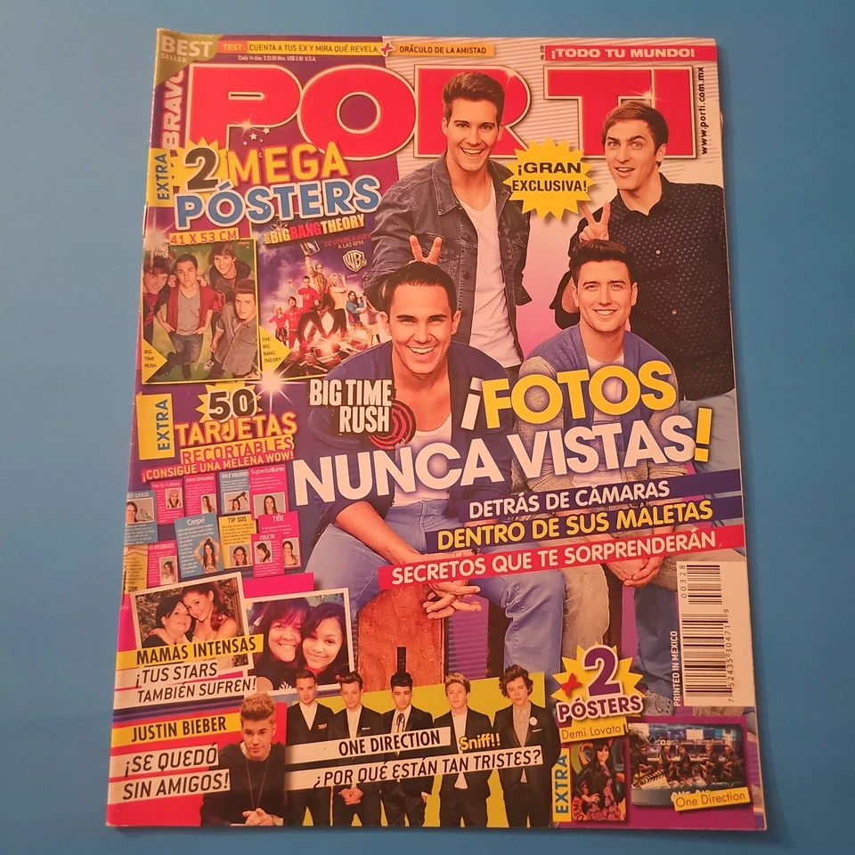 Big Time Rush One Direction Bruno Mars Justin Bieber Demi Lovato Vampire Diaries - Image 1 of 4