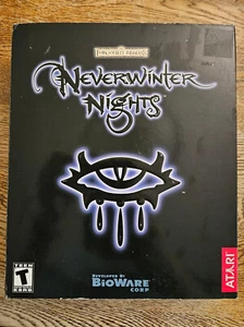 Neverwinter Nights Complete Big Box. Forgotten Realms. Cloth and Paper Map Key - Picture 1 of 9