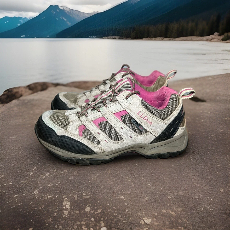 L.L. Bean TEK 2,5 258483 женщин черный/пляж туристические туфли низкий верхний шнурует вверх размер 9 - Изображение 1 из 4