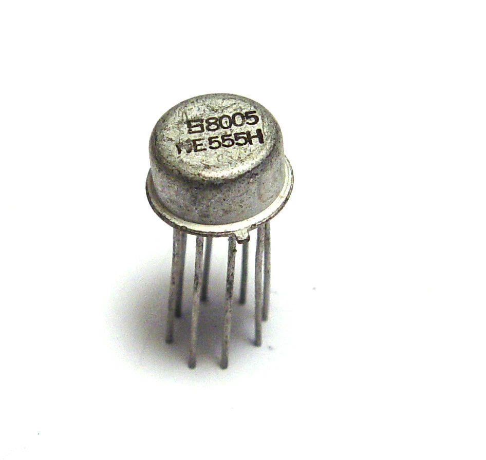 Signetics NE555H / NE 555 H, Timer IC, TO-99, NOS - Bild 1 von 1