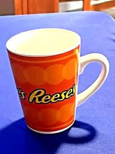 Reese’s Peanut Butter Cup Galerie Ceramic Coffee Cocoa Tea Mug Orange/Yellow - Picture 1 of 2