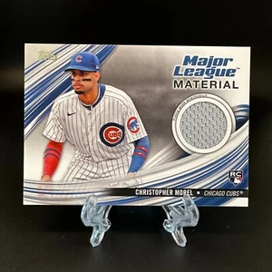 2023 Topps Christopher Morel RC Major League Material Jersey Relic #MLM-CMO Cubs - Picture 1 of 2