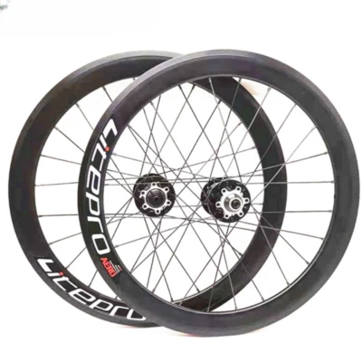 Depth 30mm Rims AERO Folding Bike 16 Inch 349 Wheelset  BMX Bicycle Alloy Wheels - Image 1 of 4