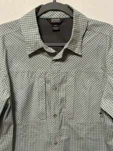 Outdoor Research Hemd Herren M Knopfleiste Grün Baja Sun Stretch Klettern Wandern - Bild 1 von 4