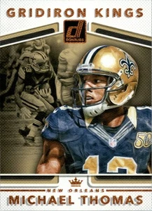 2017 Donruss Gridiron Kings #29 Michael Thomas - FB - Picture 1 of 2