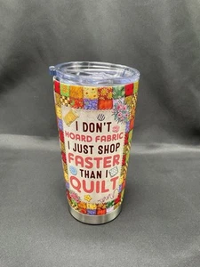 Cubicer Quilters 20oz. Double Walled Tumbler - Picture 1 of 3