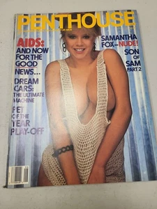 Penthouse Magazin Juni 1987 Samantha Fox Erwachsene Sammlerstück Vintage Magazin - Bild 1 von 3