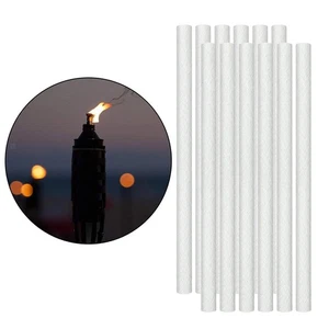 Crafts Creation 12Pcs 10In Fiberglass Replacement Wicks Torch Replacement Wick - Picture 1 of 7