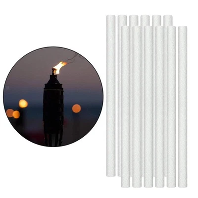 Crafts Creation 12Pcs 10In Fiberglass Replacement Wicks Torch Replacement Wick - Image 1 of 4