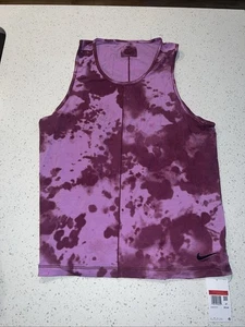 Nike Yoga DRI-FIT Training Tank DX0924-653 Rosewood/Fuchsia Large $70 - Picture 1 of 5