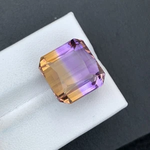 25 Ct Natural Ametrine Radiant  Shape Loose Gemstone From Brazil - Picture 1 of 7