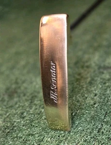 Putter de latón vintage juvenil JR Senator eje de acero 30,5" para diestros  - Imagen 1 de 8