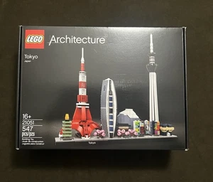 CAJA DAÑADA LEGO Arquitectura Tokio 21051 Skyline Japón Retirado - Imagen 1 de 14