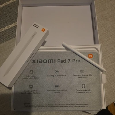 Xiaomi Pad 7 Pro Tablet 8gb 256gb Gray pad 144hz snapdragon 8s gen 3 with pen  - Image 1 of 4